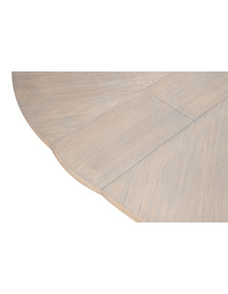 Equestrian expandable moon stone Jupe table