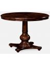 Round & Oval Side Tables Round Pedestal Table