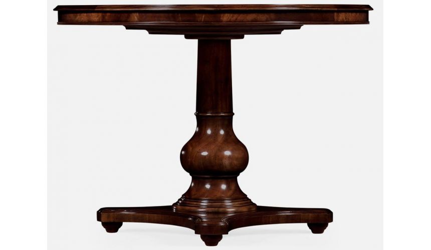 Round & Oval Side Tables Round Pedestal Table