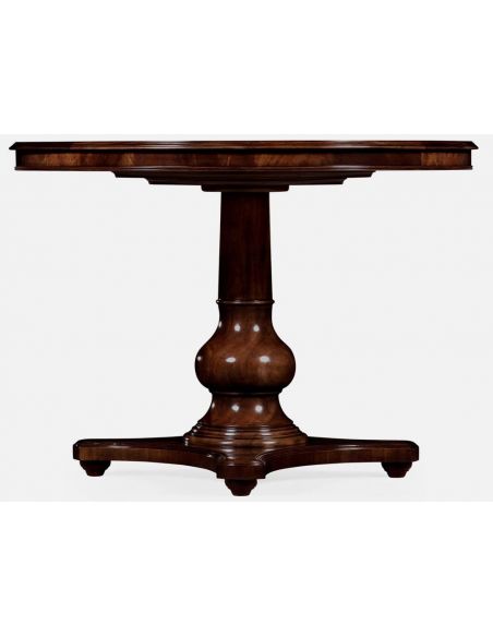 Round & Oval Side Tables Round Pedestal Table