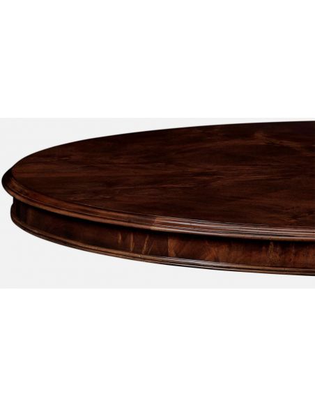 Round & Oval Side Tables Round Pedestal Table