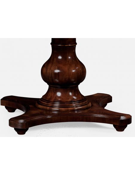 Round & Oval Side Tables Round Pedestal Table