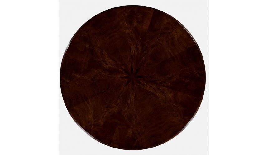 Round & Oval Side Tables Round Pedestal Table