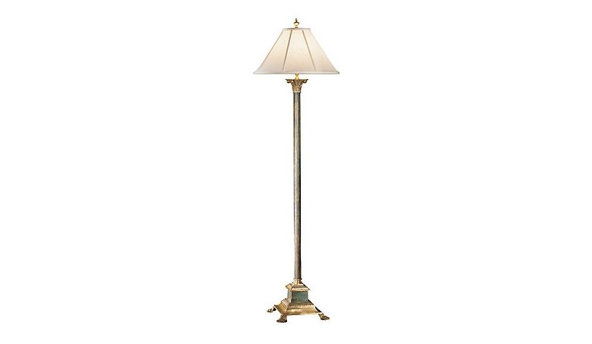 Decorative Accessories Bronze Sleek Floor Lamp