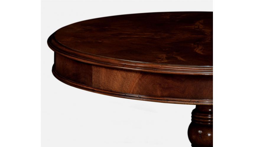 Round & Oval Side Tables Rounx Pedestal table