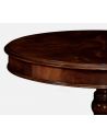 Round & Oval Side Tables Rounx Pedestal table