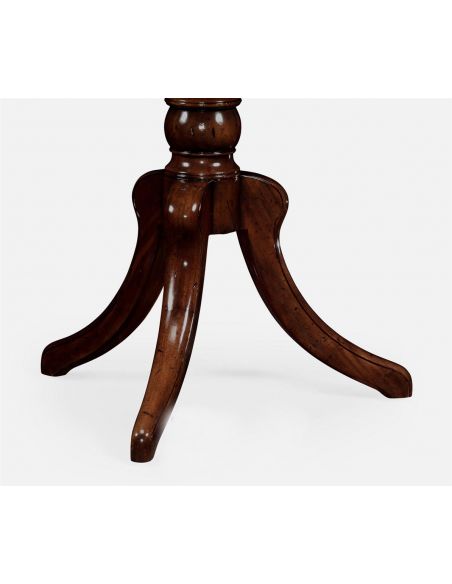 Round & Oval Side Tables Rounx Pedestal table