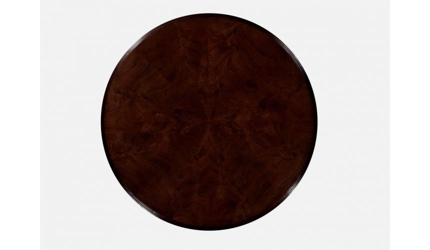 Round & Oval Side Tables Rounx Pedestal table