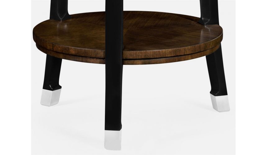 Modern Furniture Two - Tier Round Side Table