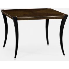 Dining Tables AMW - High Top Table with Stainless Steel detailing