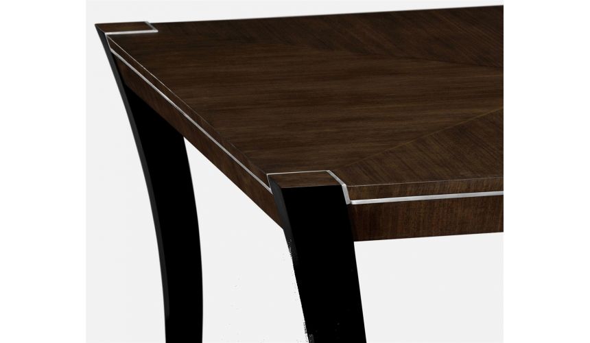 Dining Tables AMW - High Top Table with Stainless Steel detailing