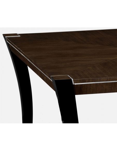Dining Tables AMW - High Top Table with Stainless Steel detailing