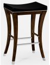 Luxury Leather & Upholstered Furniture Transitional Counter Stool