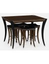Luxury Leather & Upholstered Furniture Transitional Counter Stool