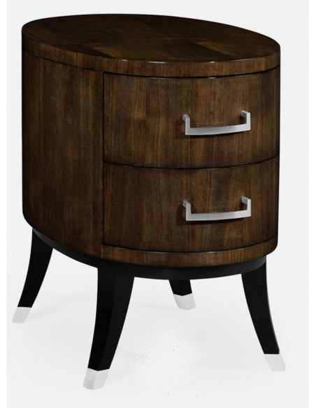 Stylish Oval Chest of Drawers
