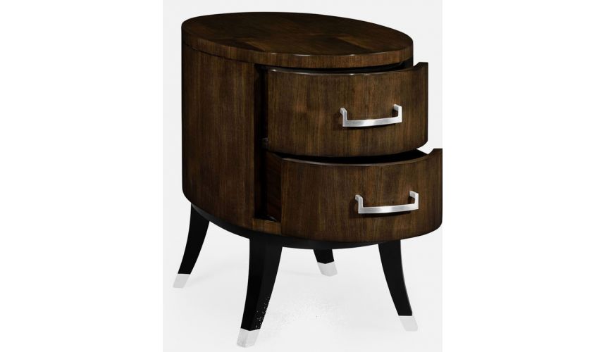 Modern Furniture Stylish Oval Chest of Drawers