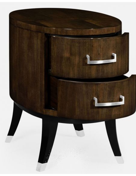 Modern Furniture Stylish Oval Chest of Drawers