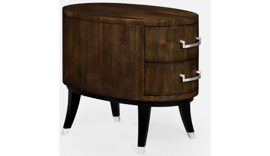 Modern Furniture Stylish Oval Chest of Drawers