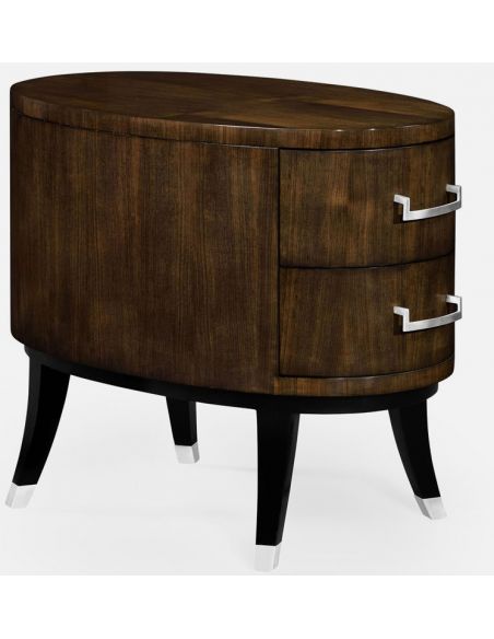 Modern Furniture Stylish Oval Chest of Drawers