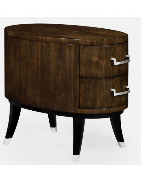 Modern Furniture Stylish Oval Chest of Drawers
