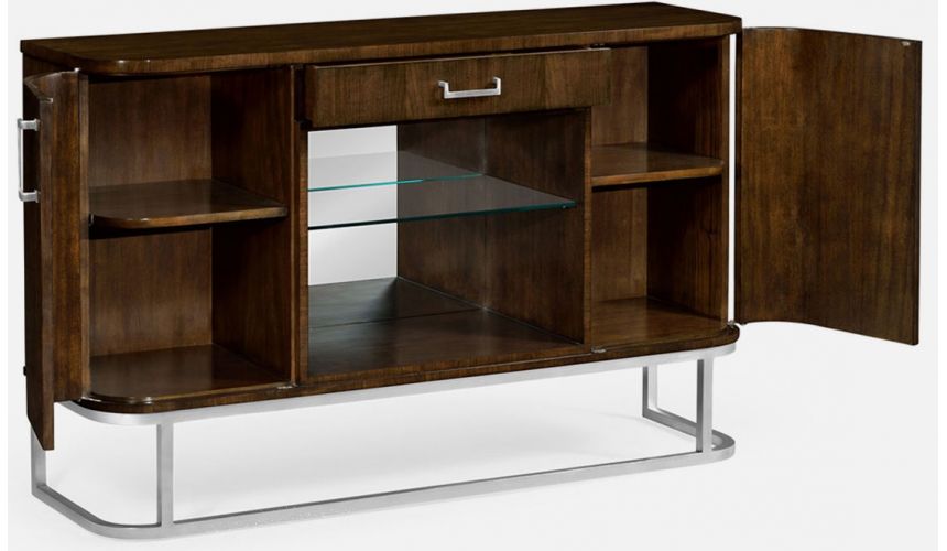 Upscale Bar Furniture Elegant Two Doors Buffet