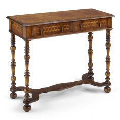 Console & Sofa Tables Small Burl Console Table Library & Office Furniture