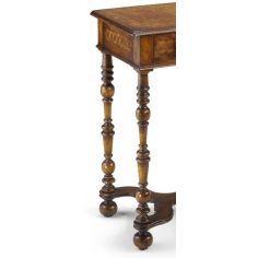Console & Sofa Tables Small Burl Console Table Library & Office Furniture 2