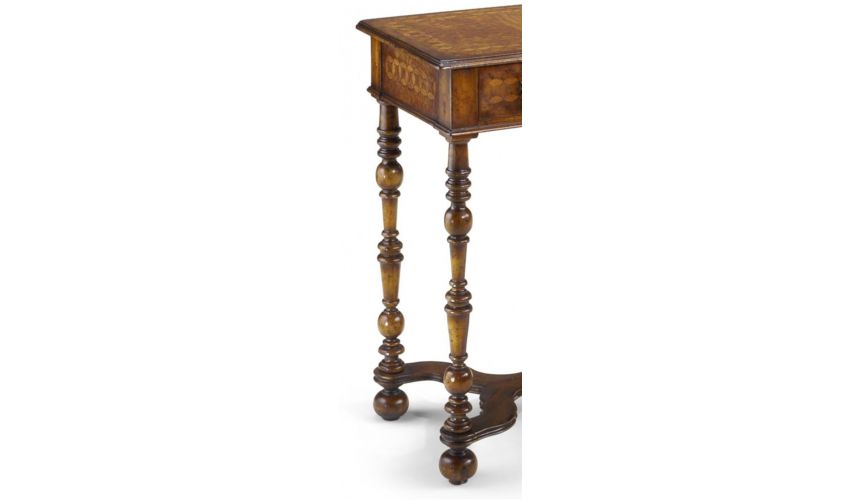 Console & Sofa Tables Small Burl Console Table Library & Office Furniture