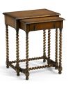Square & Rectangular Side Tables Nest of Two Tables with Carved Legs Square & Rectangular Luxury Furniture