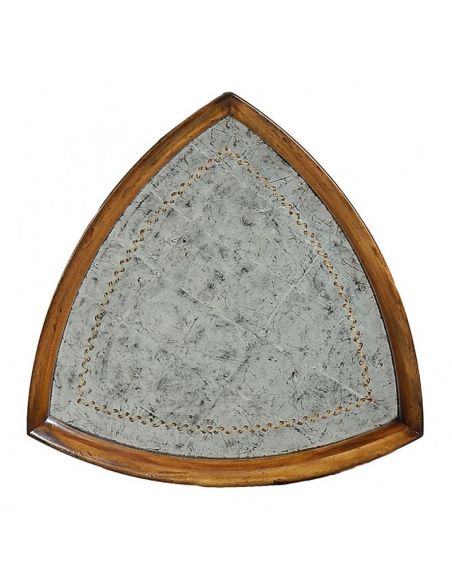 Round & Oval Side Tables Luxury Furniture Triangular Side Table