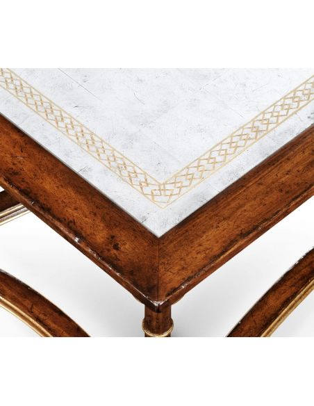 Coffee Tables High End Furniture Eglomise Glass Coffee Table