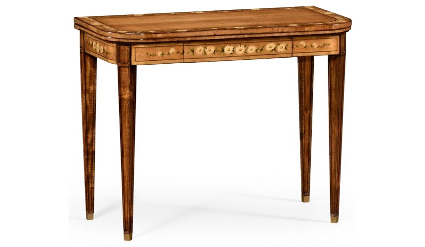 Console & Sofa Tables Regency style Extending Card Table-48
