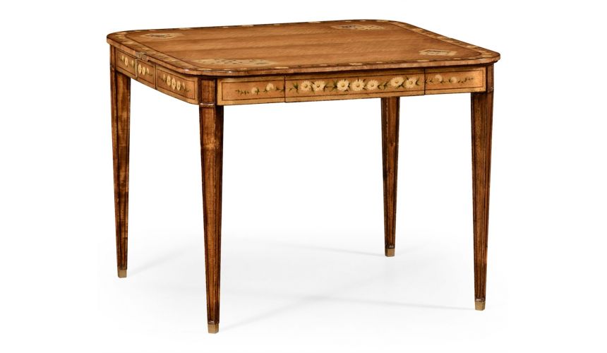 Console & Sofa Tables Regency style Extending Card Table-48