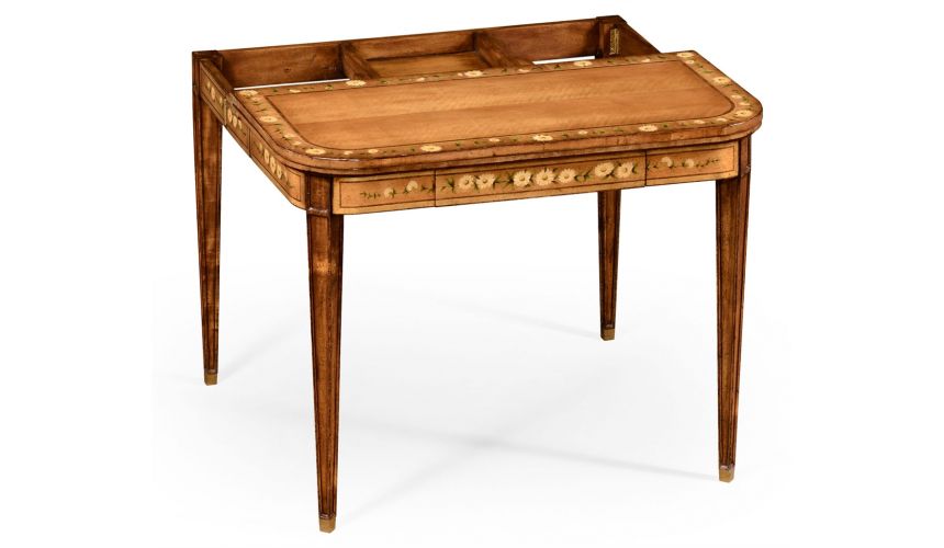 Console & Sofa Tables Regency style Extending Card Table-48