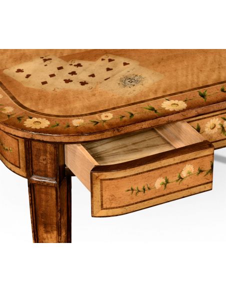 Console & Sofa Tables Regency style Extending Card Table-48