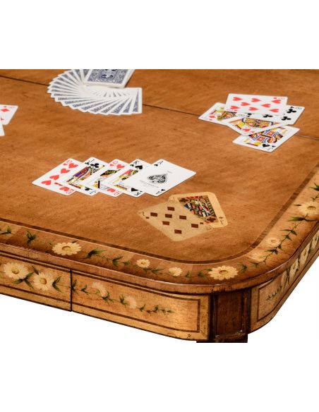 Console & Sofa Tables Regency style Extending Card Table-48