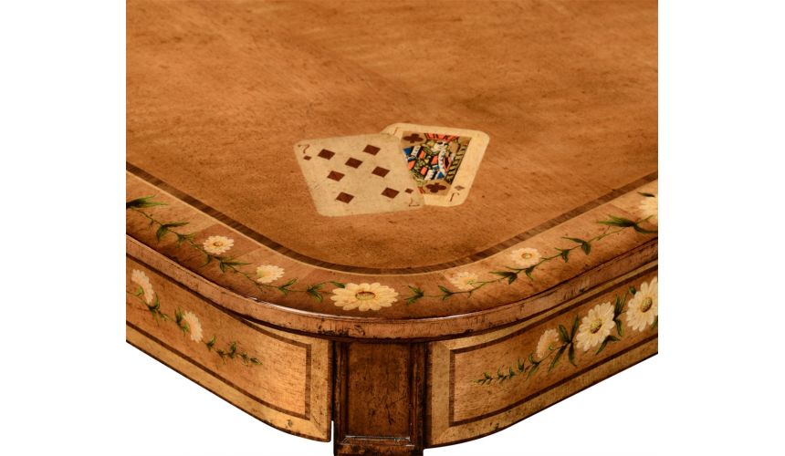 Console & Sofa Tables Regency style Extending Card Table-48