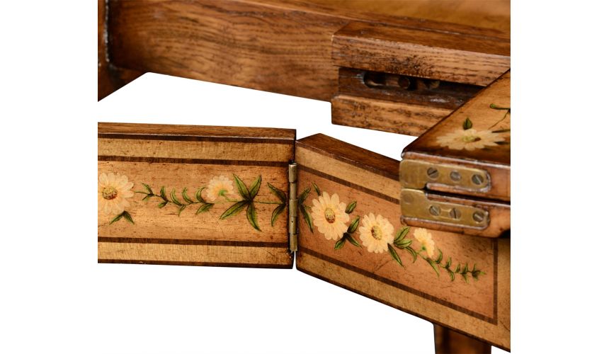 Console & Sofa Tables Regency style Extending Card Table-48