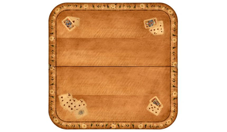 Console & Sofa Tables Regency style Extending Card Table-48