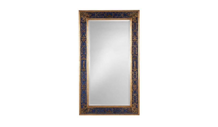 Home Accessories Luxurious Home Accents and Décor Blue Plain Mirror