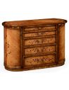 Round & Oval Side Tables Vanity Table With Drawers and Storage-16