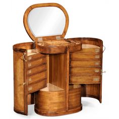 Square & Rectangular Side Tables Oval Vanity Dressing Table-40