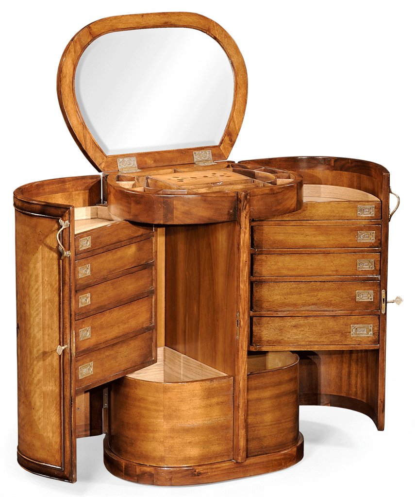 Square & Rectangular Side Tables Oval Vanity Dressing Table-40