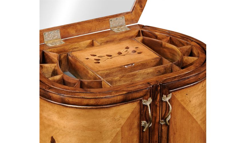 Square & Rectangular Side Tables Oval Vanity Dressing Table-40