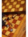 Square & Rectangular Side Tables Satinwood Veneered Games Box-43