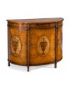 Breakfronts & China Cabinets Demilune Cabinet Luxurious Home accents