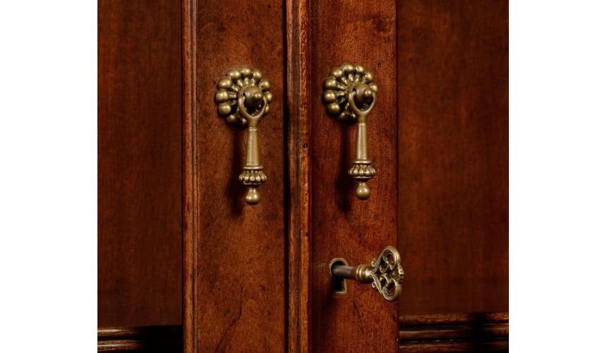 Executive Desks Crotch Mahogany Bureau Secretary