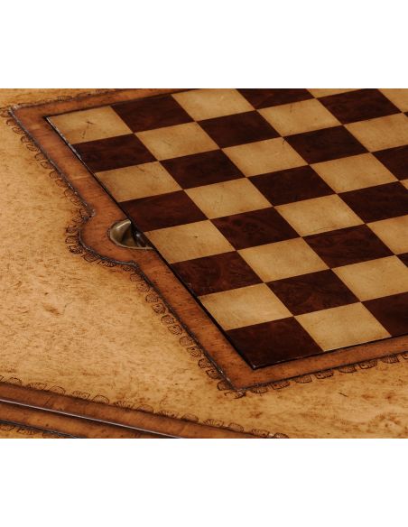 Square & Rectangular Side Tables Backgammon Card and Chess Table-66
