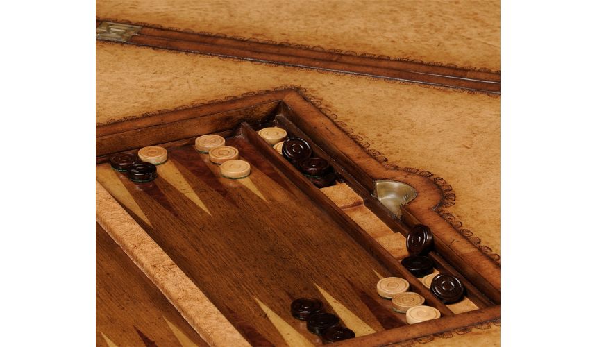 Square & Rectangular Side Tables Backgammon Card and Chess Table-66