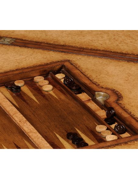 Square & Rectangular Side Tables Backgammon Card and Chess Table-66